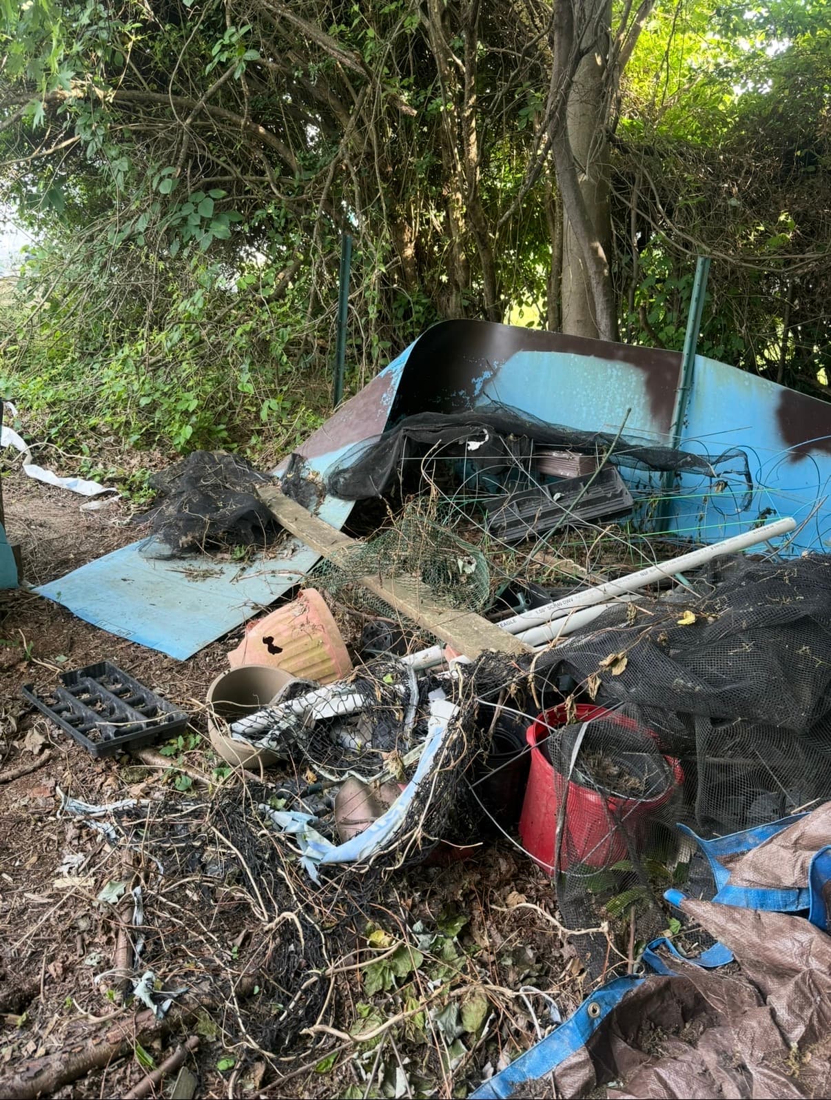 Before — Junk Hauling on Kent Island by Shore Works